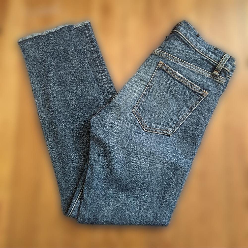 Veronica Beard 11" Skinny Jeans